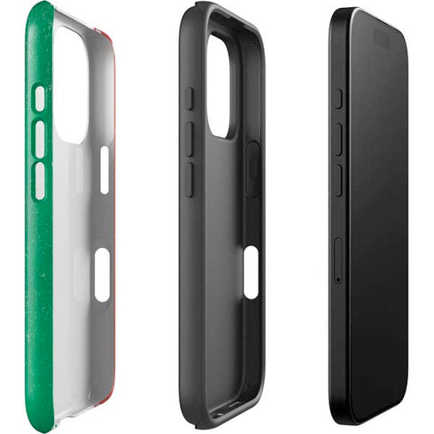 Iran Flag Distressed iPhone 16 Pro Max Impact Case